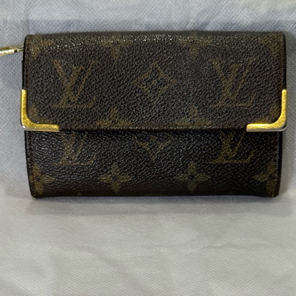 Authentic Louis Vuitton Monogram Porte-Monnaie Billets Trésor Wallet — Pre-Loved